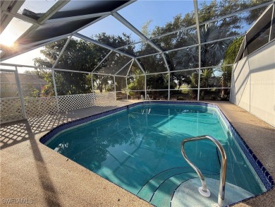 Pool home, duplex, on golf course. NO HOA. New roof in 2015. New on Lehigh Resort Club in Florida - for sale on GolfHomes.com, golf home, golf lot