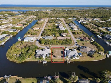 WATERFRONT CLEARED LOT | ONE BRIDGE TO OPEN WATER | 80' OF WATER on Rotonda Golf and Country Club - Long Marsh  in Florida - for sale on GolfHomes.com, golf home, golf lot
