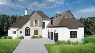 Discover elegance and comfort in this stunning new construction on Chapel Ridge Golf Club in North Carolina - for sale on GolfHomes.com, golf home, golf lot
