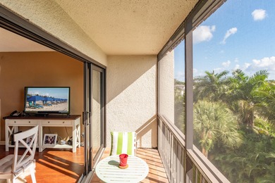 Enjoy the beautiful views of the palm trees in this cozy  2 on The President Country Club in Florida - for sale on GolfHomes.com, golf home, golf lot