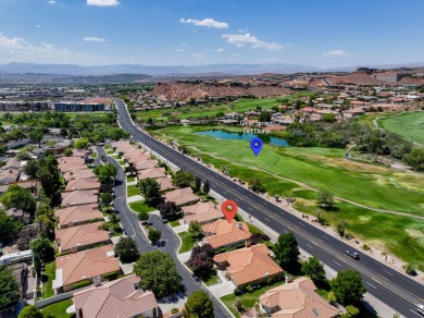 Wake up to fairway views and red rock backdrops in this on Green Spring Country Club in Utah - for sale on GolfHomes.com, golf home, golf lot