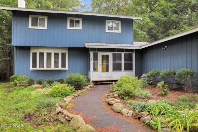 This custom-built and lovingly cared-for home loaded with modern on Pocono Farms Country Club in Pennsylvania - for sale on GolfHomes.com, golf home, golf lot