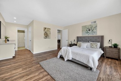 Ground-level ease, elevated living. Perfectly positioned as a on Lake San Marcos Country Club- South Course in California - for sale on GolfHomes.com, golf home, golf lot