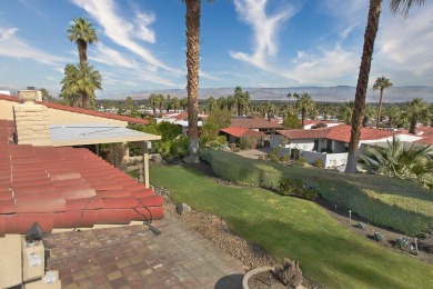 Charming condominium featuring a welcoming, walled courtyard on Thunderbird Country Club in California - for sale on GolfHomes.com, golf home, golf lot