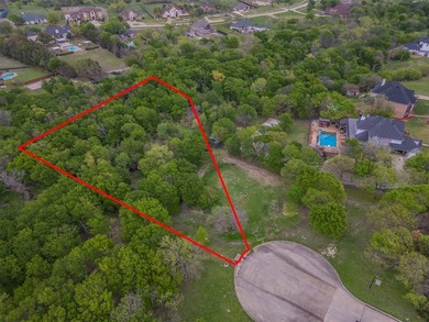 This 83,486 sqft prime piece of land on a cul-de-sac is on Tangle Ridge Golf Club in Texas - for sale on GolfHomes.com, golf home, golf lot