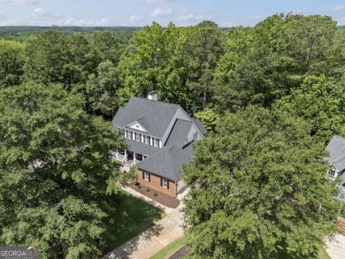 This 4-sided brick 5BR/4.5BA golf course home with a basement on Canongate On White Oak Golf Course in Georgia - for sale on GolfHomes.com, golf home, golf lot