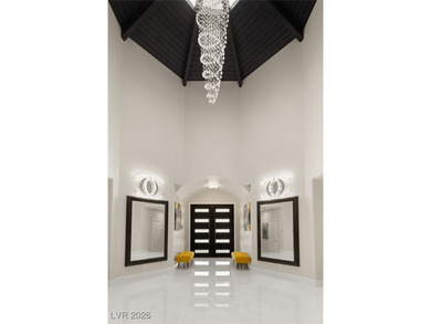 Spectacular single-story estate overlooking Boulder City on over on Boulder City Municipal Golf Course in Nevada - for sale on GolfHomes.com, golf home, golf lot