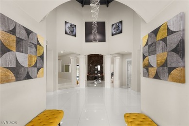 Spectacular single-story estate overlooking Boulder City on over on Boulder City Municipal Golf Course in Nevada - for sale on GolfHomes.com, golf home, golf lot