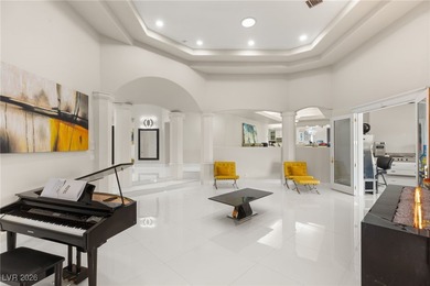 Spectacular single-story estate overlooking Boulder City on over on Boulder City Municipal Golf Course in Nevada - for sale on GolfHomes.com, golf home, golf lot