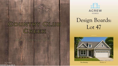 Welcome to the Wesley Plan by ACREW Homes, a new layout in on Ayden Golf and Country Club in North Carolina - for sale on GolfHomes.com, golf home, golf lot