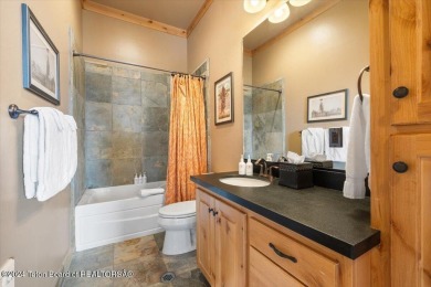 Experience Top-Floor Living with Breathtaking Sunsets at The on Teton Springs Resort and Club in Idaho - for sale on GolfHomes.com, golf home, golf lot