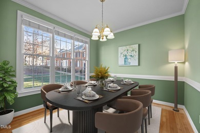 Welcome home to 225 Kenmont Drive, a light-filled, move-in-ready on Devils Ridge Golf Club in North Carolina - for sale on GolfHomes.com, golf home, golf lot