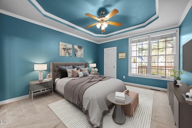 Welcome home to 225 Kenmont Drive, a light-filled, move-in-ready on Devils Ridge Golf Club in North Carolina - for sale on GolfHomes.com, golf home, golf lot