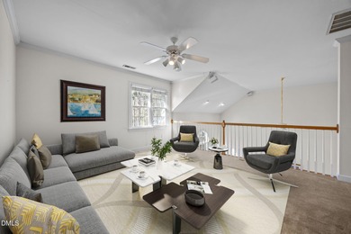 Welcome home to 225 Kenmont Drive, a light-filled, move-in-ready on Devils Ridge Golf Club in North Carolina - for sale on GolfHomes.com, golf home, golf lot