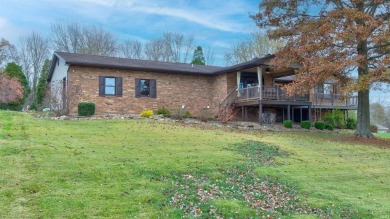 Discover this stunning 4-bedroom, 4-bathroom ranch-style home in on Christmas Lake Golf Course in Indiana - for sale on GolfHomes.com, golf home, golf lot