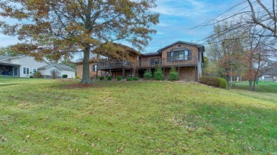 Discover this stunning 4-bedroom, 4-bathroom ranch-style home in on Christmas Lake Golf Course in Indiana - for sale on GolfHomes.com, golf home, golf lot