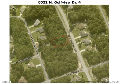 This extra sized lot sits in the middle of Citrus Springs close on Citrus Springs Country Club in Florida - for sale on GolfHomes.com, golf home, golf lot