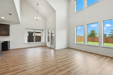 This spacious DRB Home Magnolia floor plan gives 2,722 of usable on Lake Arlington Golf Course in Texas - for sale on GolfHomes.com, golf home, golf lot