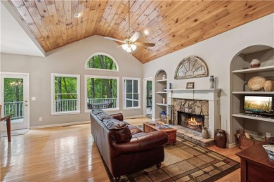 Nestled near the end of a serene Cul de sac, this beautiful on Big Canoe Golf Club - Cherokee in Georgia - for sale on GolfHomes.com, golf home, golf lot