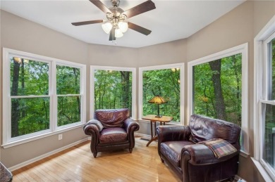 Nestled near the end of a serene Cul de sac, this beautiful on Big Canoe Golf Club - Cherokee in Georgia - for sale on GolfHomes.com, golf home, golf lot