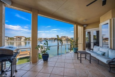 Welcome to a stunning custom waterfront home in the prestigious on Pasadena Yacht and Country Club in Florida - for sale on GolfHomes.com, golf home, golf lot