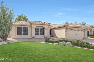 Impeccably maintained and elegantly updated, this stunning on The Legend at Arrowhead in Arizona - for sale on GolfHomes.com, golf home, golf lot