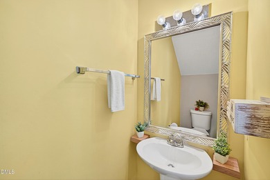 Welcome to 5351 Cog Hill Court, a rare end-unit townhome in the on Hedingham Golf and Athletic Club in North Carolina - for sale on GolfHomes.com, golf home, golf lot