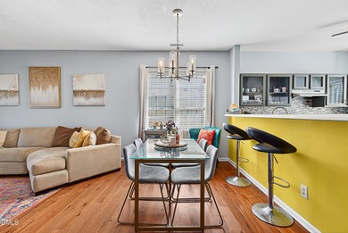 Welcome to 5351 Cog Hill Court, a rare end-unit townhome in the on Hedingham Golf and Athletic Club in North Carolina - for sale on GolfHomes.com, golf home, golf lot