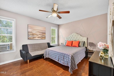 Welcome to 5351 Cog Hill Court, a rare end-unit townhome in the on Hedingham Golf and Athletic Club in North Carolina - for sale on GolfHomes.com, golf home, golf lot