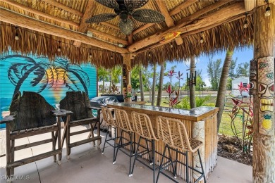 Your Private Tropical Oasis with Pool, Spa, Tiki Hut & Extra Lot on Del Tura Golf and Country Club in Florida - for sale on GolfHomes.com, golf home, golf lot