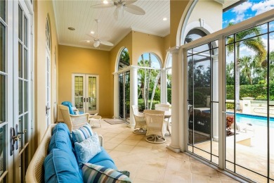 Rarely available 3Br/study or 4th Br/5.5Ba luxury golf estate at on Orchid Island Golf and Beach Club in Florida - for sale on GolfHomes.com, golf home, golf lot