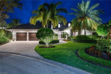 Welcome to your dream one-story lakefront pool home with over on Club at Pelican Bay Golf Course in Florida - for sale on GolfHomes.com, golf home, golf lot