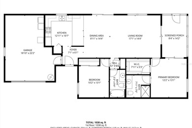 Well-maintained Woodlawn Courtyard Villa in Sullivan Villas in on Cane Garden Golf Course - Sumter in Florida - for sale on GolfHomes.com, golf home, golf lot