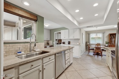 Lots of WOW factor in this REFRESHED Gemini-Twin!  New roof in on Pebblebrook Golf Course in Arizona - for sale on GolfHomes.com, golf home, golf lot