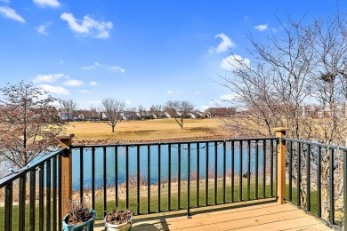 Stunning, move-in-ready home with vaulted ceilings is on The Links at Carillon in Illinois - for sale on GolfHomes.com, golf home, golf lot