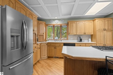 Beautiful 3-bedroom, 2.5-bath ranch home located on the 14th on Grand Traverse Resort and Spa in Michigan - for sale on GolfHomes.com, golf home, golf lot