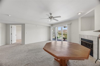 Waterfront walk-in unit with just a few steps at Cedar Heights on The Club At Old Kinderhook in Missouri - for sale on GolfHomes.com, golf home, golf lot