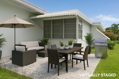 CHARMING 55+ COMMUNITY, PRICED TO SELL!!! HOME IN GREAT on Leisureville Community Golf Course in Florida - for sale on GolfHomes.com, golf home, golf lot