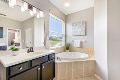Step inside this classy 3 bedroom 2 bath home with views of the on Stoneybrook Golf Club At Heritage Harbour in Florida - for sale on GolfHomes.com, golf home, golf lot