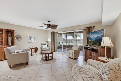 Lots of WOW factor in this REFRESHED Gemini-Twin!  New roof in on Pebblebrook Golf Course in Arizona - for sale on GolfHomes.com, golf home, golf lot