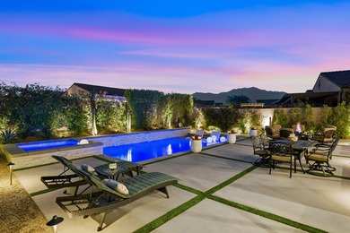 This expanded Sanctuary floor plan-one of the most coveted and on Mission Hills Golf Club in California - for sale on GolfHomes.com, golf home, golf lot