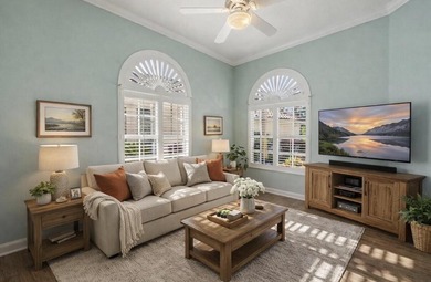 Exceptional 3-bedroom plus office residence located in the gated on Lost Lake Golf Club in Florida - for sale on GolfHomes.com, golf home, golf lot