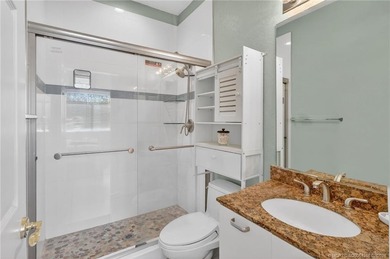 Discover this spacious corner home with two bedrooms, two full on Monterey Yacht and Country Club in Florida - for sale on GolfHomes.com, golf home, golf lot