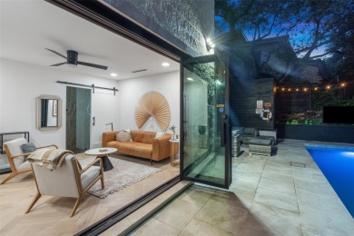 Bold, sophisticated, and move-in ready -- this natural modern on Austin Country Club in Texas - for sale on GolfHomes.com, golf home, golf lot