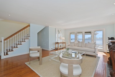 Exclusive Waterfront Retreat in Gated Island Community - Just on Shorehaven Golf Club in Connecticut - for sale on GolfHomes.com, golf home, golf lot