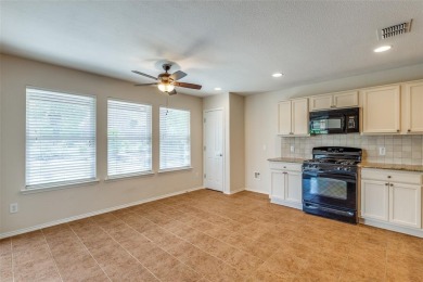 Charming single-story and sought-after Pine Springs floor plan on Frisco Lakes Golf Course in Texas - for sale on GolfHomes.com, golf home, golf lot