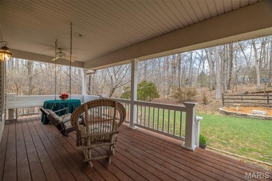 Tucked at the end of a quiet street in Innsbrook, this charming on Innsbrook Resort Golf Course in Missouri - for sale on GolfHomes.com, golf home, golf lot