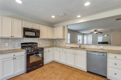 Charming single-story and sought-after Pine Springs floor plan on Frisco Lakes Golf Course in Texas - for sale on GolfHomes.com, golf home, golf lot