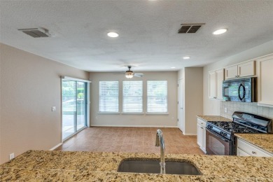 Charming single-story and sought-after Pine Springs floor plan on Frisco Lakes Golf Course in Texas - for sale on GolfHomes.com, golf home, golf lot