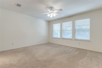 Charming single-story and sought-after Pine Springs floor plan on Frisco Lakes Golf Course in Texas - for sale on GolfHomes.com, golf home, golf lot